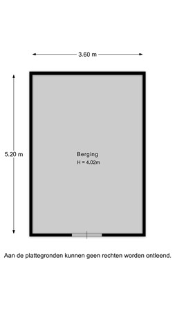 Floorplan - Cattenbroekerdijk 26A, 3461 BC Linschoten
